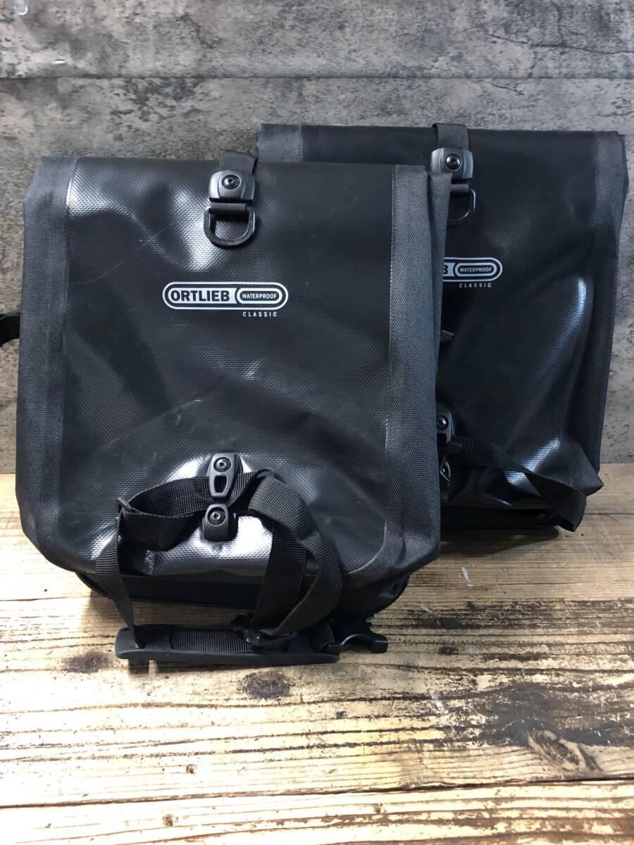 KJ125 オルトリーブ ORTLIEB バックローラークラシック BACK ROLLER CLASSIC 防水 パニアバッグ ペア拍卖