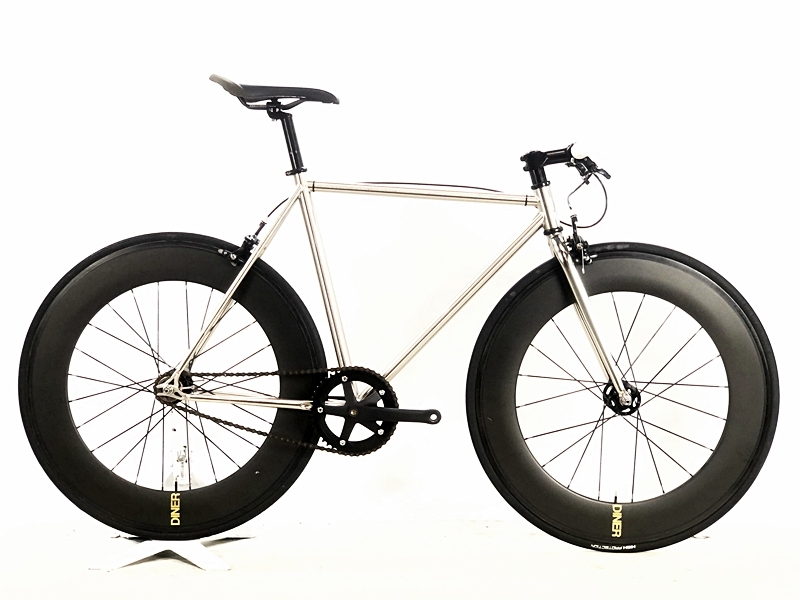 カーテルバイク CARTEL BIKES アベニューロー AVENUE LO ブルホーン 2022年 シングルスピード ピストバイク Sサイズ クローム拍卖
