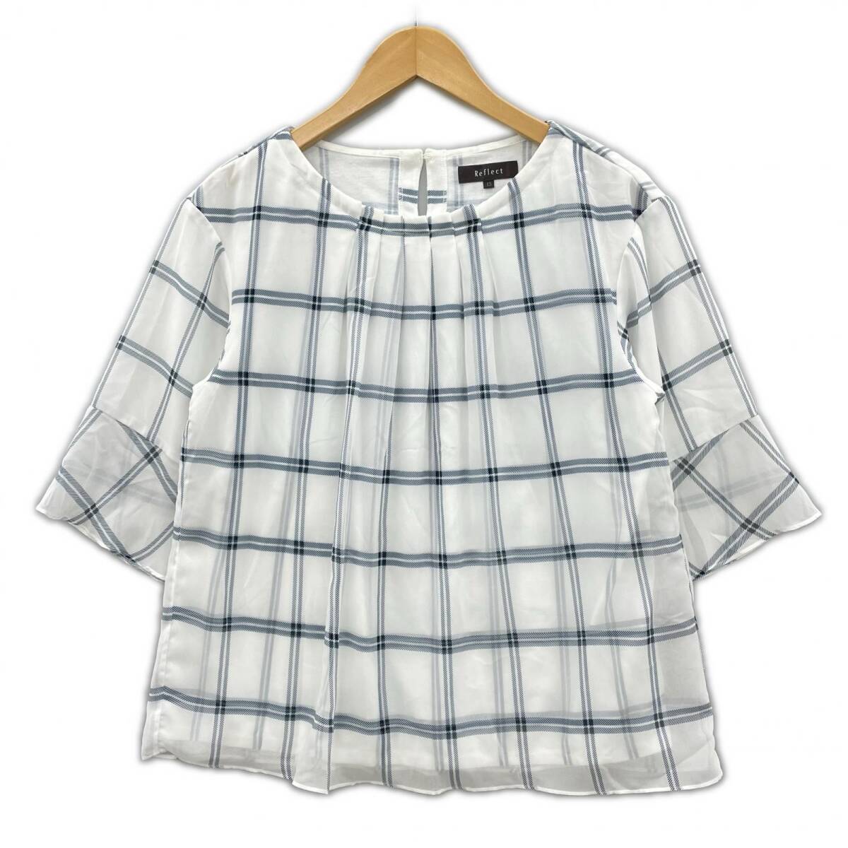 Reflect リフレクト カットソー size13/ホワイト×グレー系 ゆうパケットOK拍卖