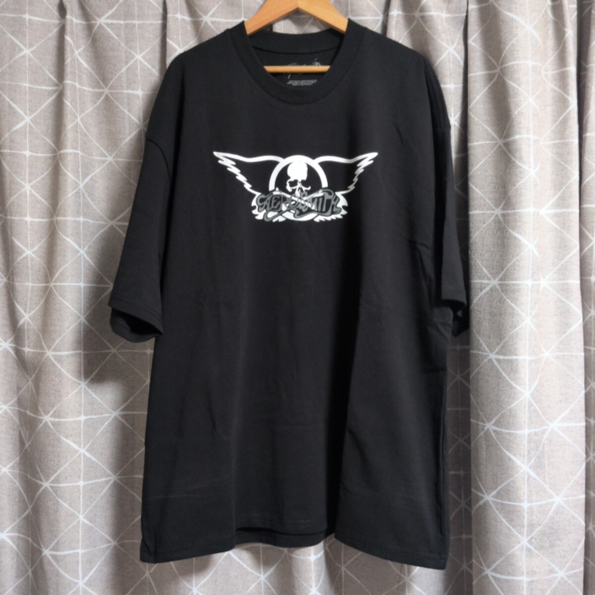 マスターマインドワールド×エアロスミス コラボTシャツ ブラック 新品 MASTERMINDWORLD×AEROSMITH 希少サイズXS拍卖
