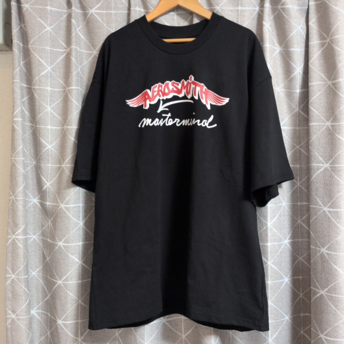 マスターマインドワールド×エアロスミス LET ROCK RULE ブラック コラボTシャツ 新品 MASTERMINDWORLD×AEROSMITH 希少サイズ XS 拍卖