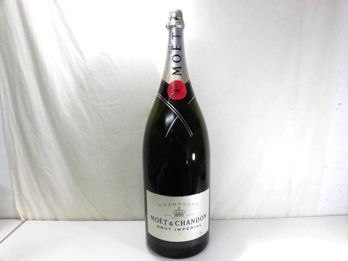 【元気堂】希少 MOET&CHANDON モエシャンドン ディスプレイボトル ダミーボトル 全高約73㎝ オブジェ 店舗 インテリア拍卖