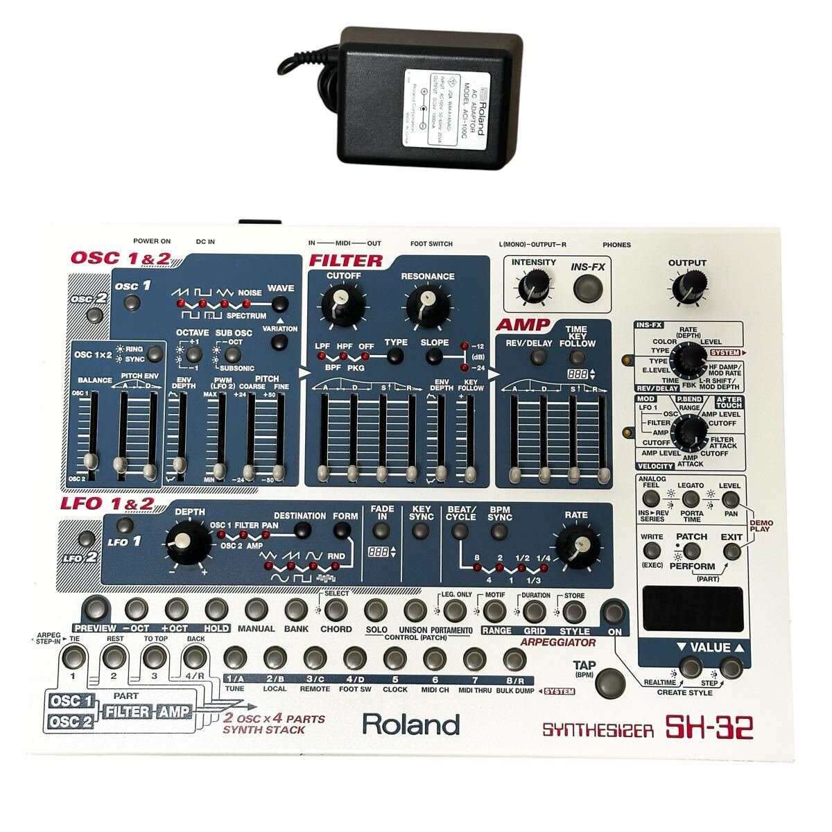 Roland SH-32 シンセサイザー ローランド拍卖