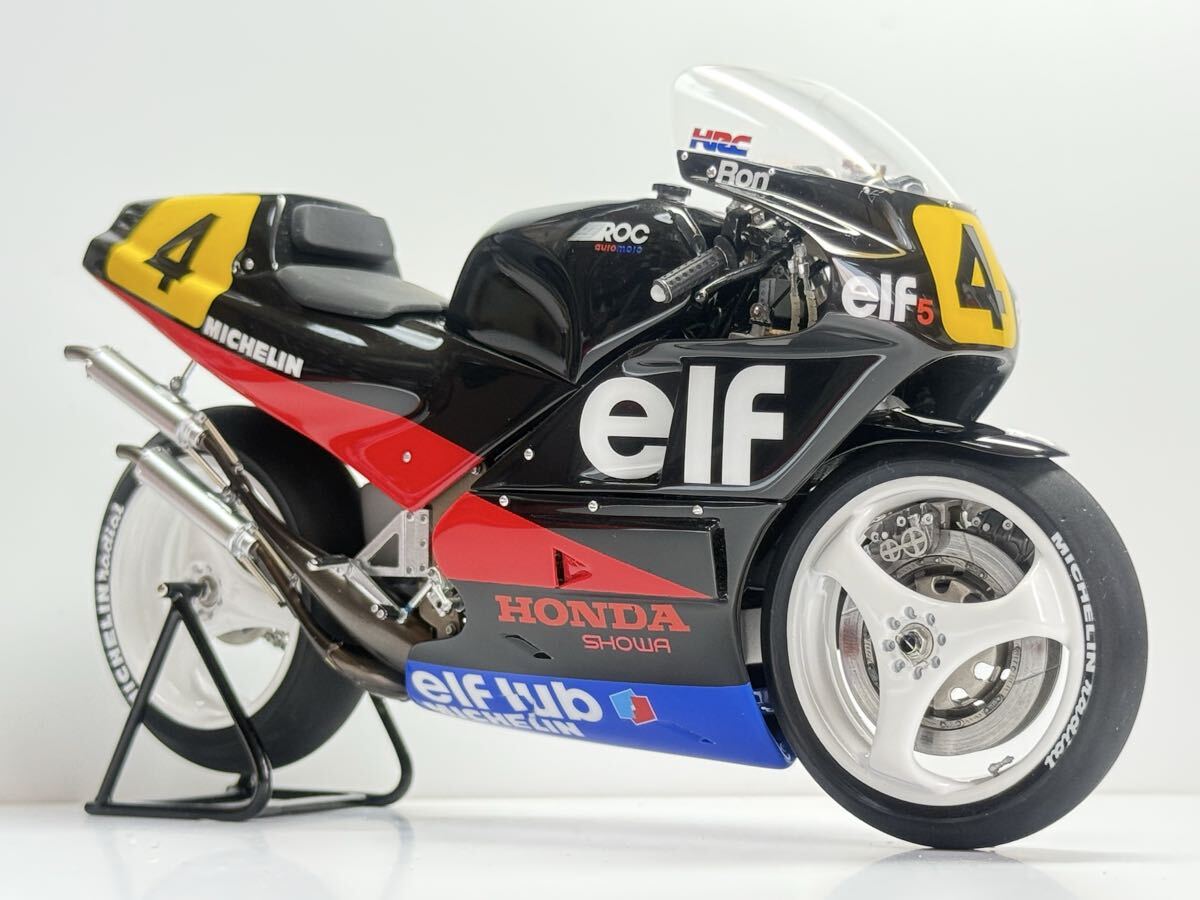 モデルファクトリーヒロ製 HONDA ホンダ elf5 1988 #4 ロン・ハスラム仕様 ガレージキット製作 完成品 希少拍卖