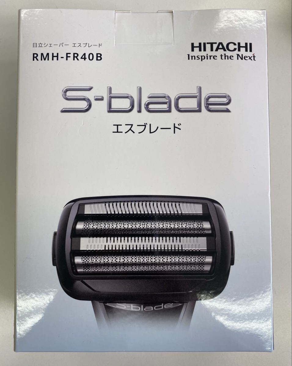 新品未使用 HITACHI RMH-FR40B 電気シェーバー 往復式シェーバー ブラック 充電式 日立 黒 S-blade拍卖