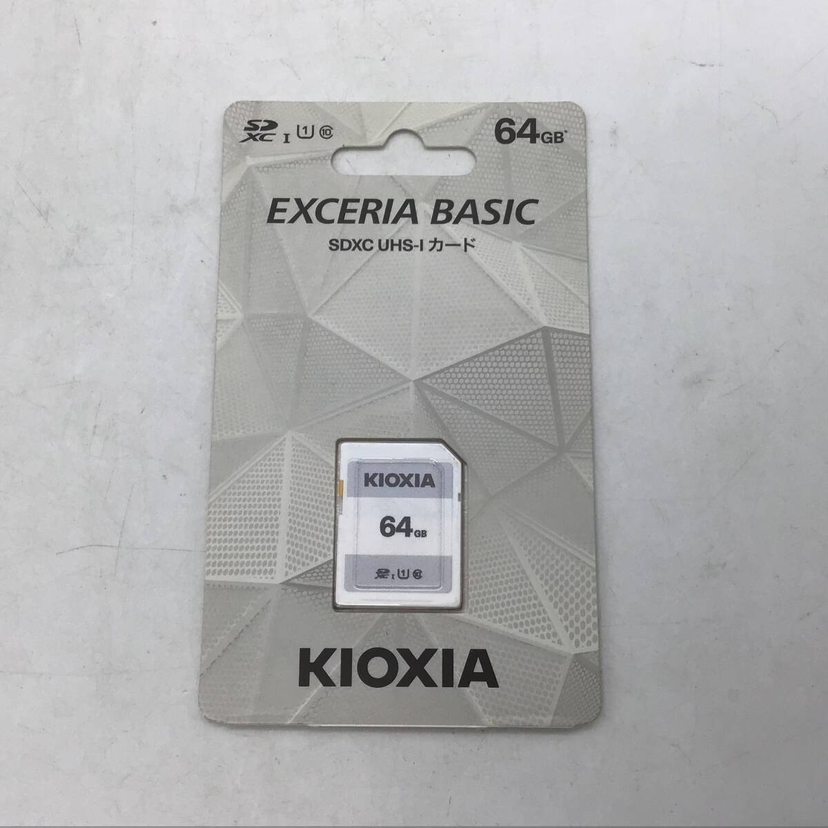 #7299 新品未開封 KIOXIA キオクシア EXCERIA BASIC 64GB マイクロSDカード class10 SDHCカード SDXC UHS-I KCA-SD064GS 旧東芝メモリ拍卖