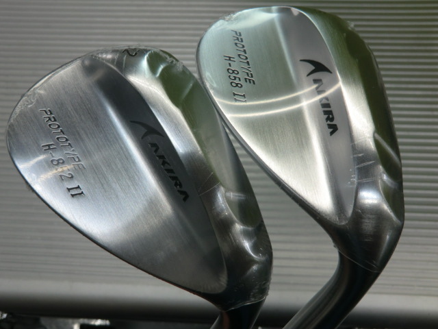 ■品薄■まとめて2本■2026年■アキラ■PROTOTYPE WEDGE H-852Ⅱ/H-858Ⅱ■52°58°■ 新品未使用拍卖