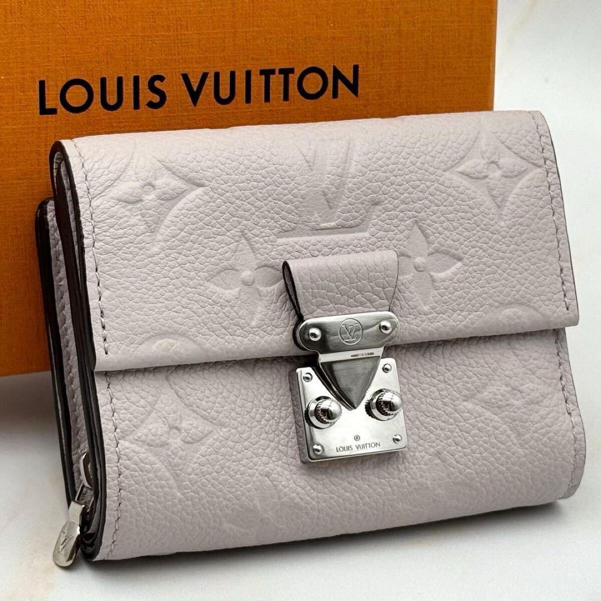 【日本限定 / 希少品】LOUIS VUITTON ポルトフォイユメティスコンパクト 三つ折り モノグラム アンプラント M13464 RFID内蔵 ルイヴィトン拍卖