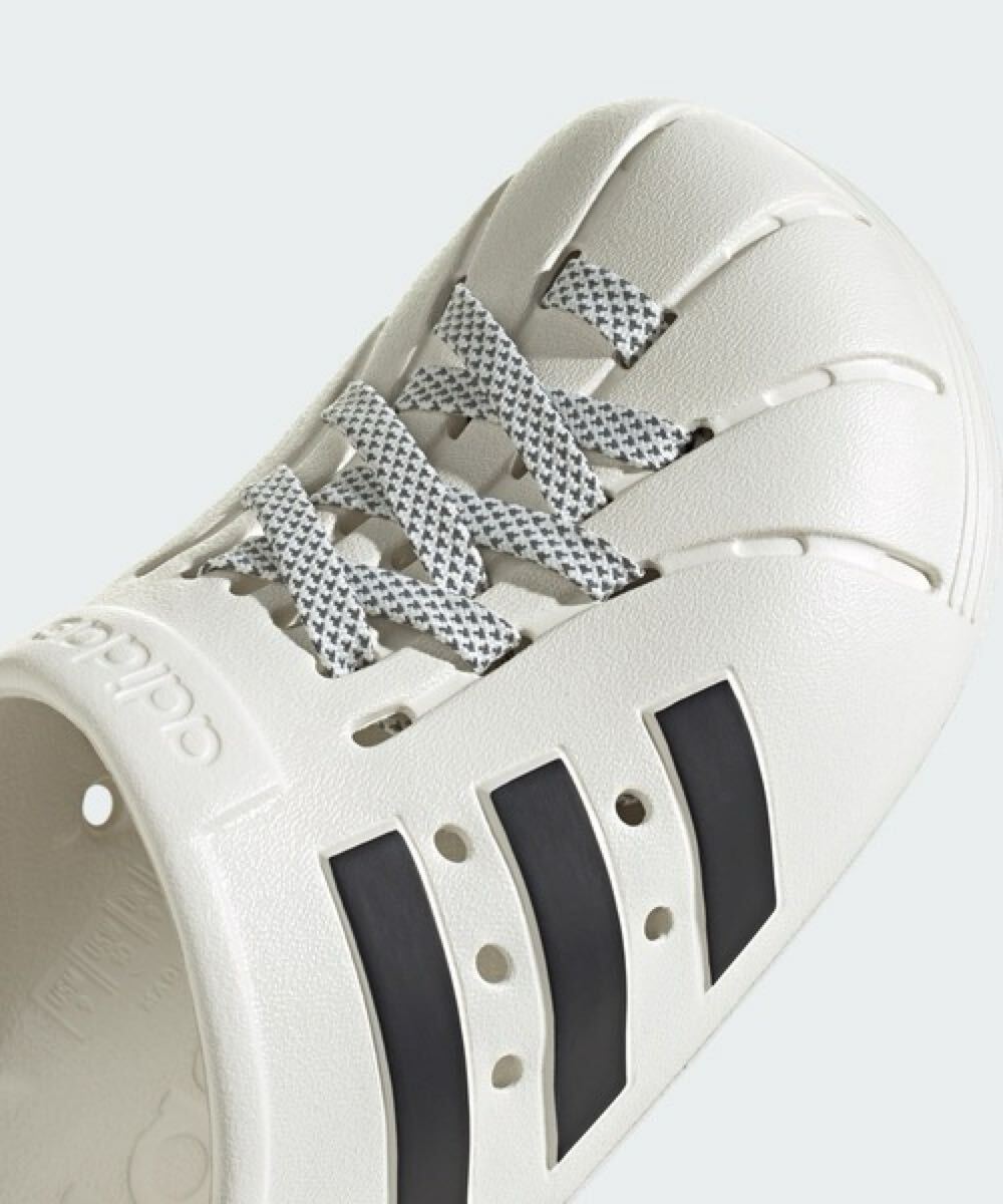アディダス adidas 新品 メンズ アディレッタ クロッグ / Adilette Clogs サンダル シューズ スニーカー 白 JH9849 27.5CM POIU拍卖