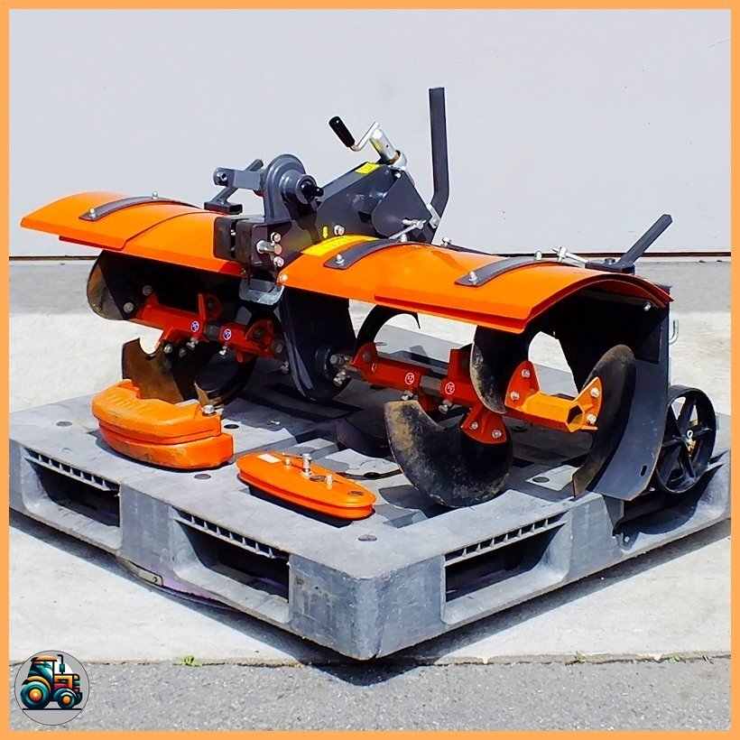 群馬 クボタ ハッスルロータリー 藤木農機製作所 平高畝 成形機 管理機/テーラー 中古 成形器 整形板 畝立て うね立て ベジマスター TA700拍卖
