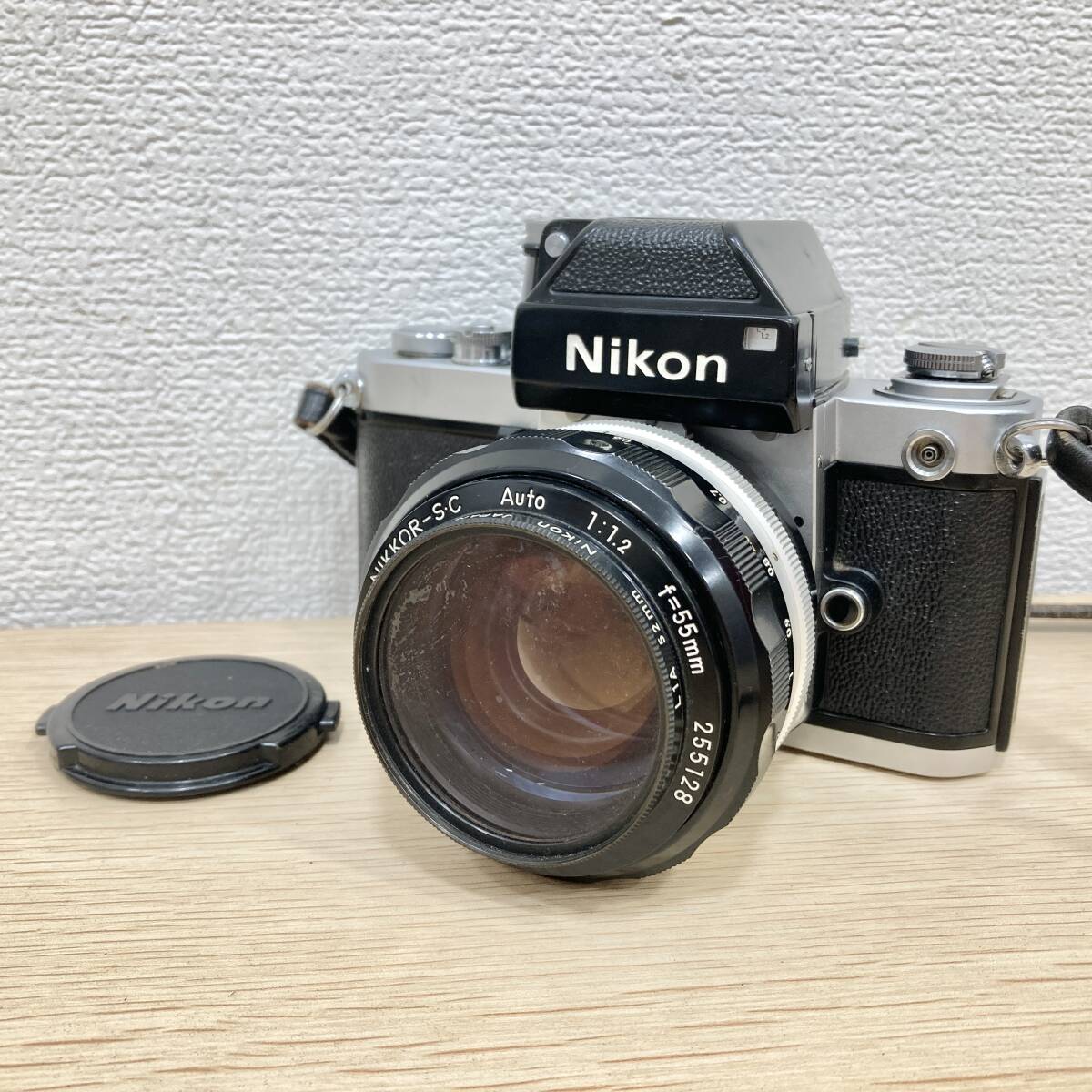 動作未確認 / Nikon ニコン F2 フォトミック 一眼レフ カメラ ボディ シルバー / NIKKOR-S・C 1:1.2 55mm レンズ拍卖