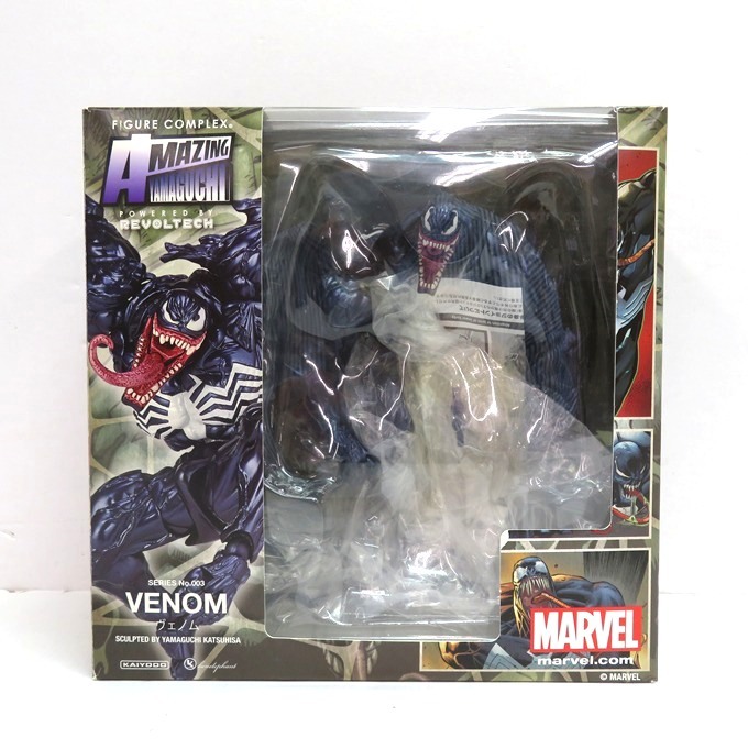 065K213★【中古品】海洋堂(Kaiyodo) AMAZING YAMAGUCHI/アメイジングヤマグチ ヴェノム No.003 フィギュア拍卖