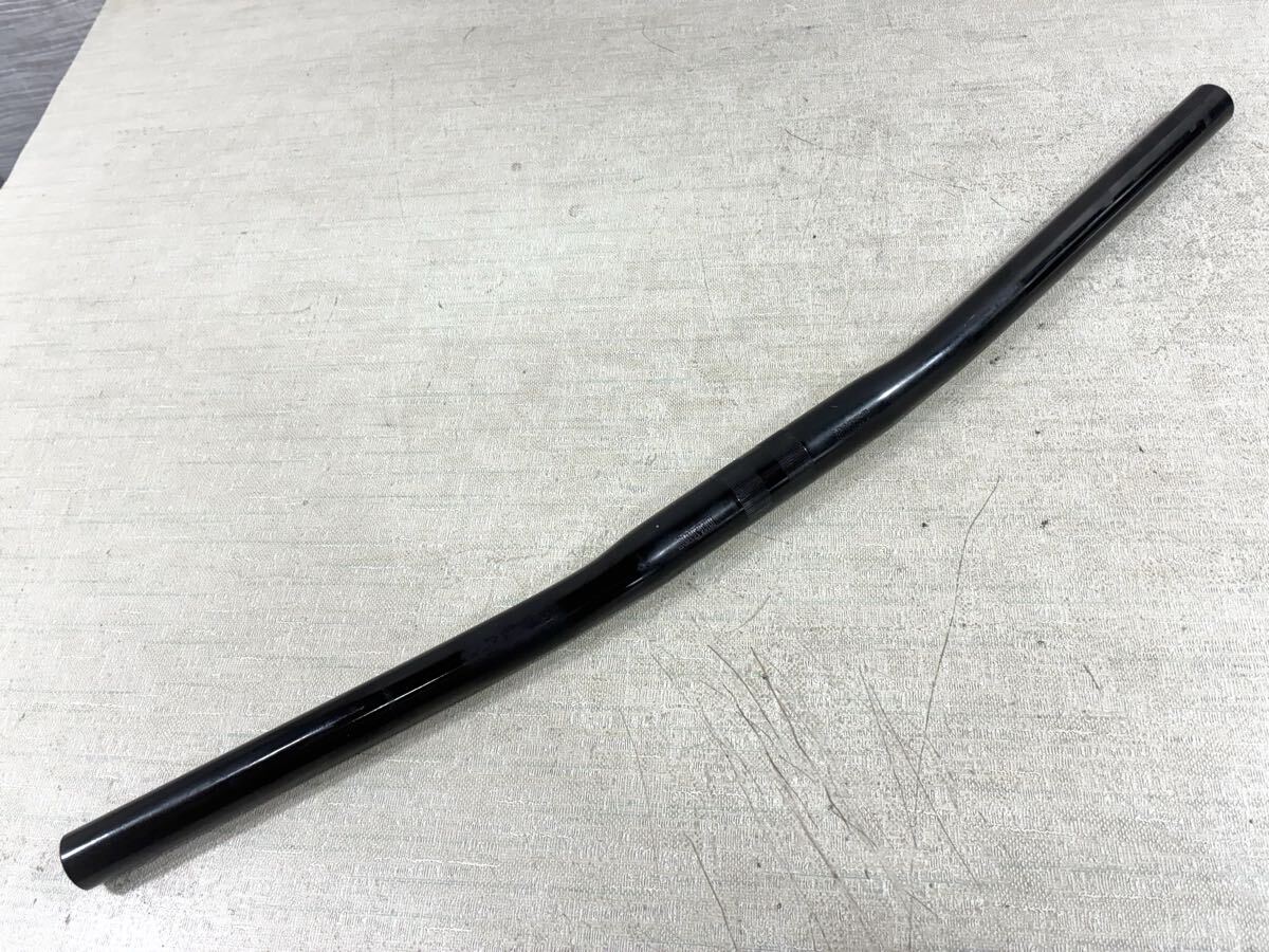 日東中古ブラックアルミフラットバー 580㎜ 25.4㎜ 全国定形外郵便660円で発送します OLD MTB ATB拍卖