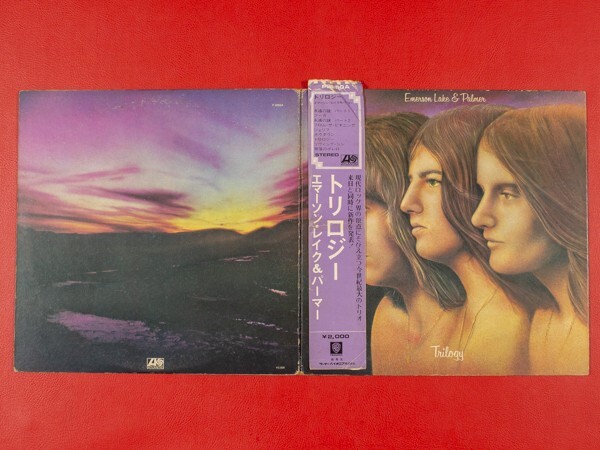 ◇エマーソン レイク&パーマー Emerson Lake & Palmer/トリロジー Trilogy/国内盤LP、P-8260A #P23YK3拍卖
