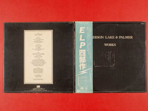 ◇エマーソン・レイク・アンド・パーマー 四部作 ELP Emerson, Lake & Palmer/Works Volume 1/国内盤2LP、P-6311~2A #P23YK4拍卖