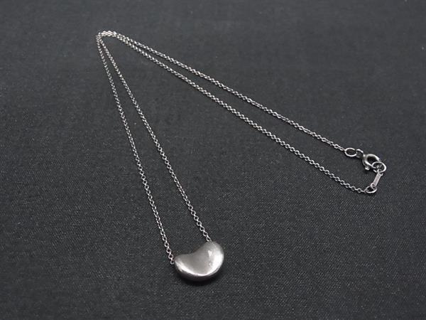 1円 TIFFANY&Co ティファニー エルサペレッティ ビーン SV925 ネックレス ペンダント チョーカー アクセサリー シルバー系 GB5214拍卖