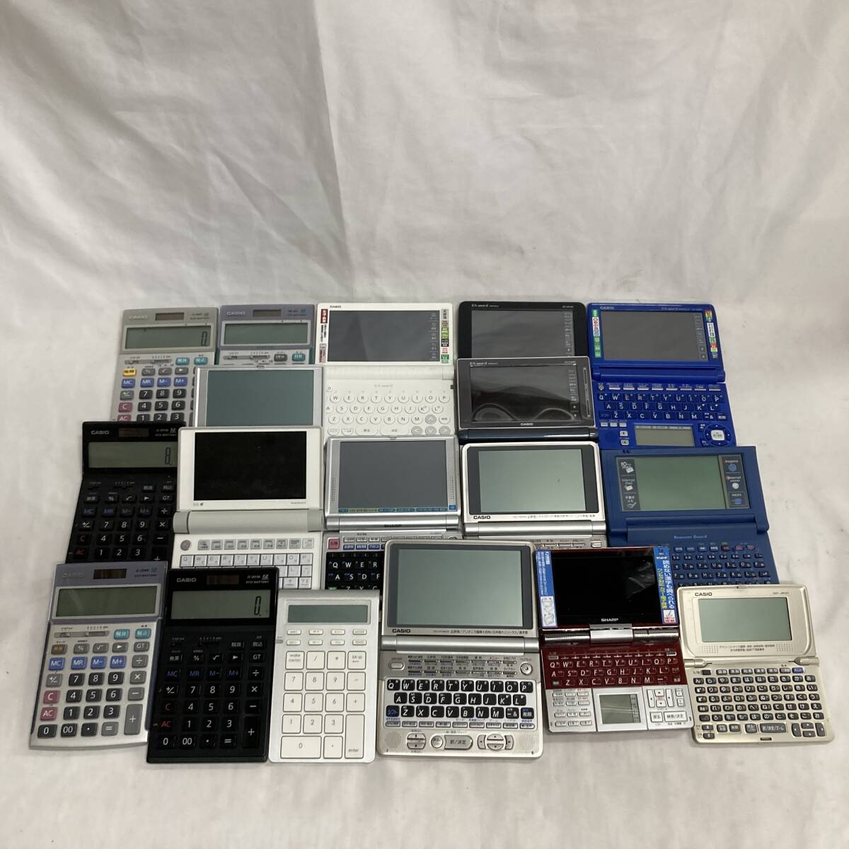 【G18】電子辞書 電卓まとめ CASIO カシオ EX-word SHARP シャープ Brain まとめ セット ジャンク 現状品拍卖