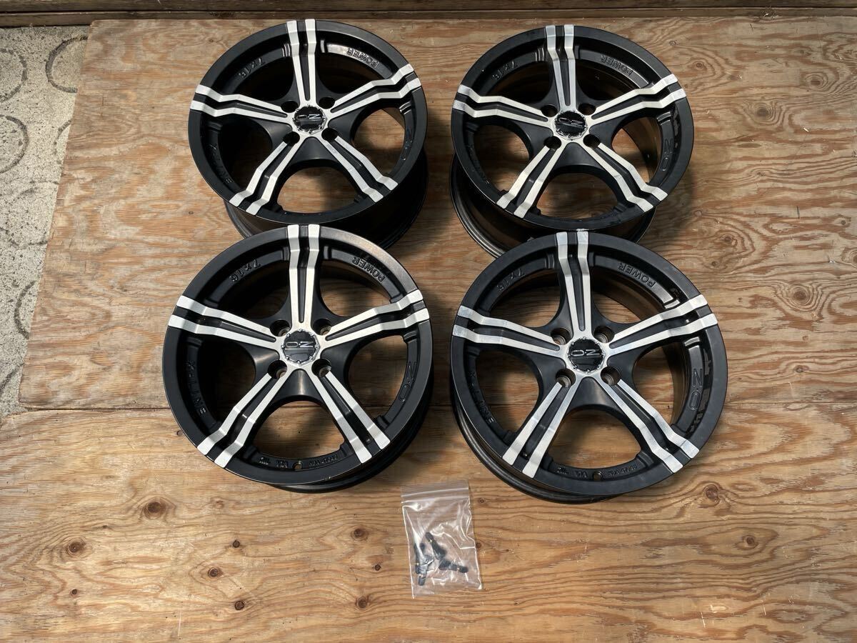 O.Z X-LINE POWER 16インチ 7J +37 PCD100 4穴拍卖