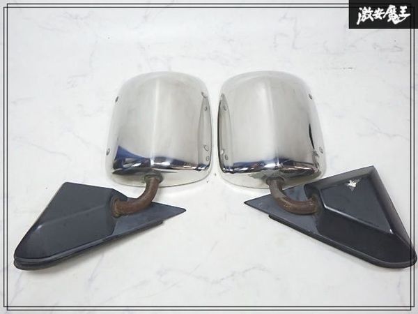 社外品 トラックタイプ ドアミラー サイドミラー 左右 メッキ C1500/K1500/サバーバン/タホ/ユーコンなど拍卖