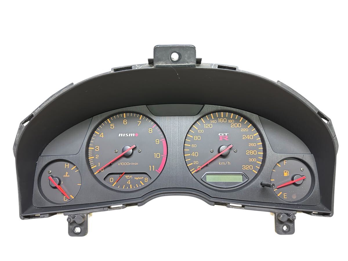 日産 スカイライン GT-R BNR34 純正 メーター 320km/h スピードメーター 良品拍卖