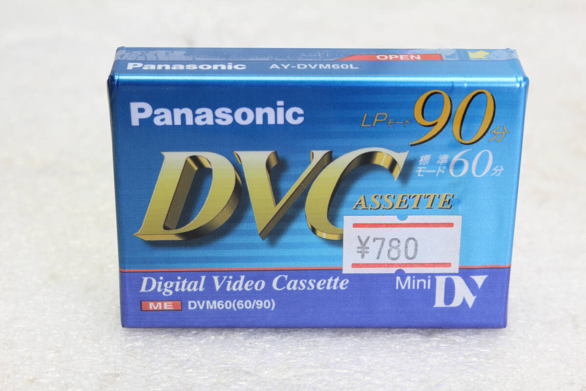 送料無料。未開封品 Panasonic MiniDV テープ 60分 AY-DVM60L 管理B19-260601拍卖
