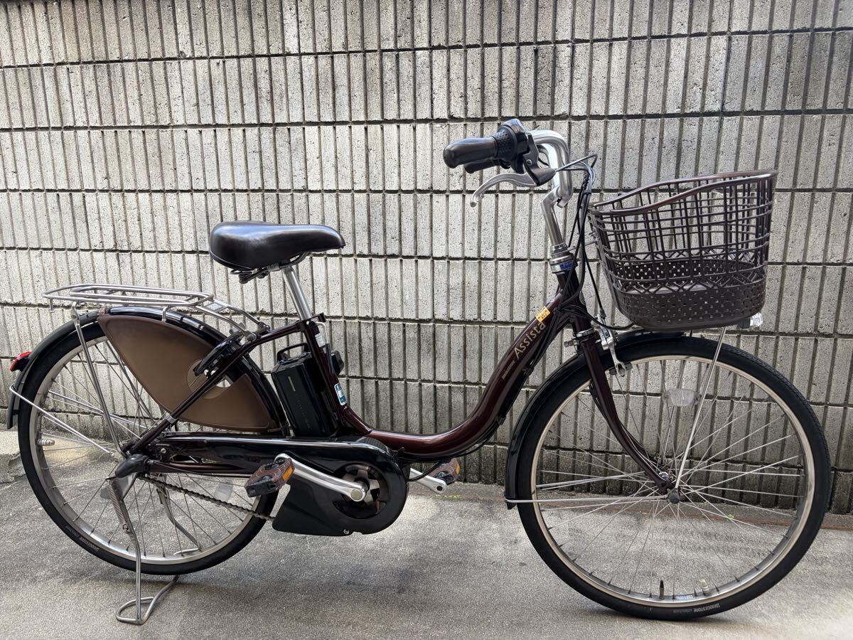 美車!ブリヂストン 電動アシスト自転車 アシスタDX 24インチ!拍卖