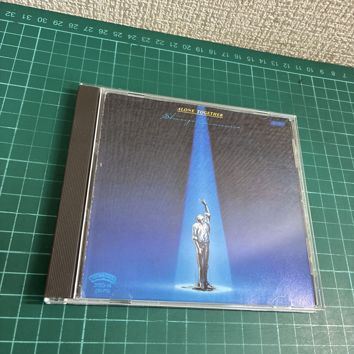 CD/谷村新司/ ALONE TOGETHER/シングルA面コレクション/ 旧規格/3,500円盤/税表記無し拍卖