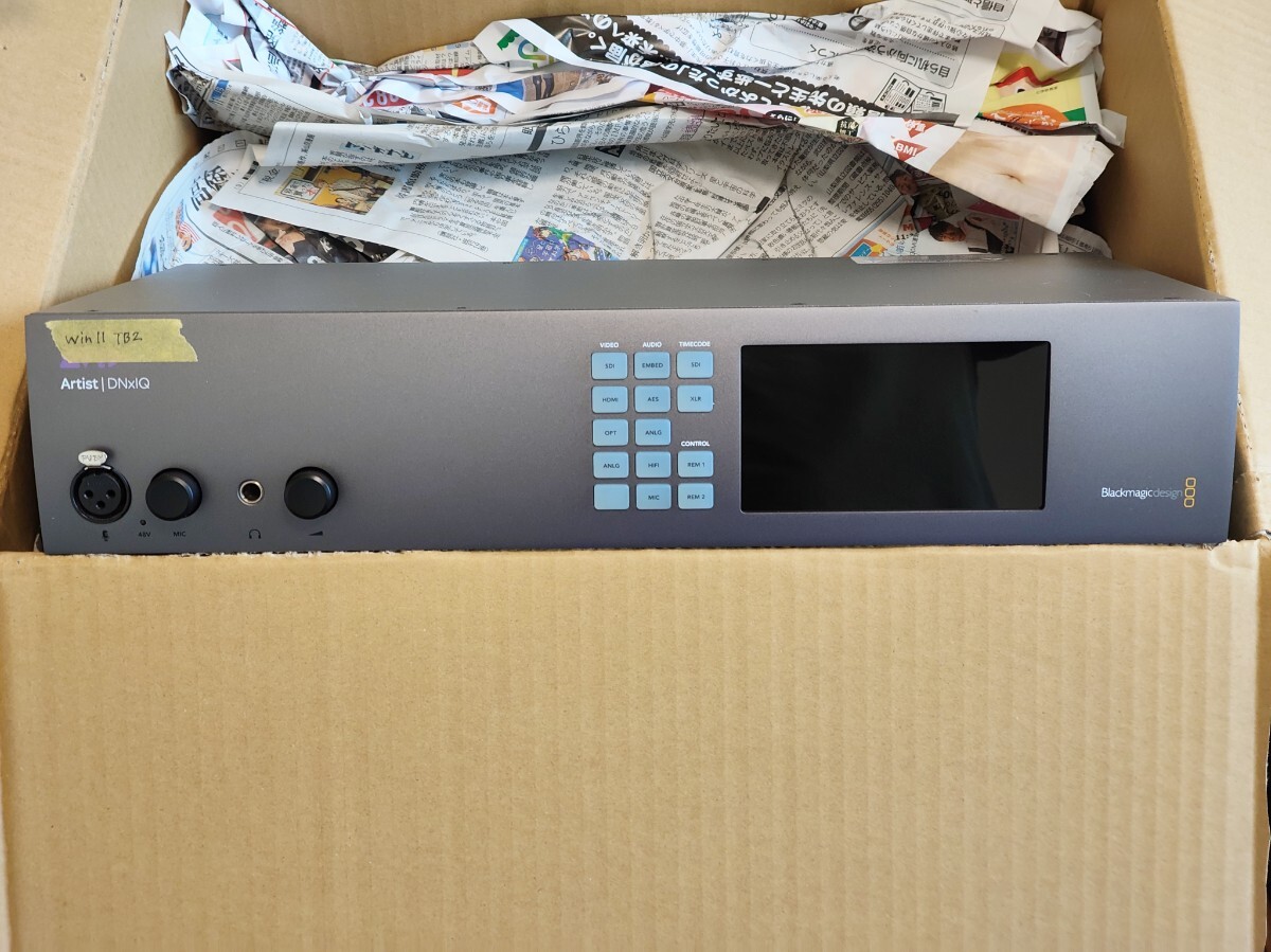 12G SDI/4K対応 AVID Artist DNxIQ thunderbolt3 Blackmagic 映像機材拍卖
