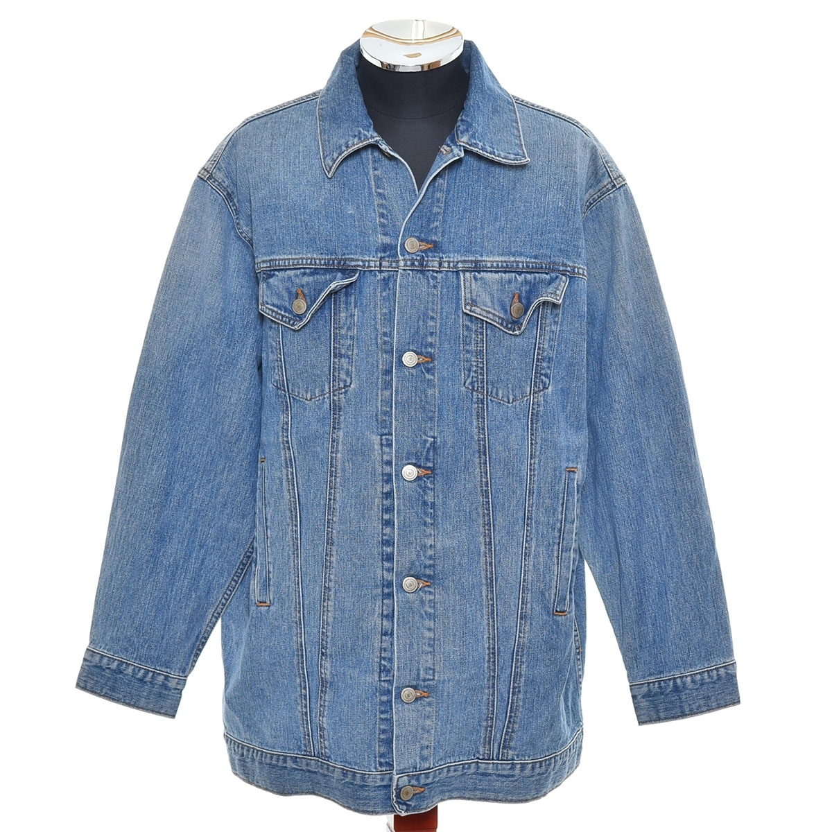 ●593316 America-Made Denim ●デニムジャケット JOHN BULL ジョンブル US233L03 サイズM メンズ 日本製 インディゴ拍卖