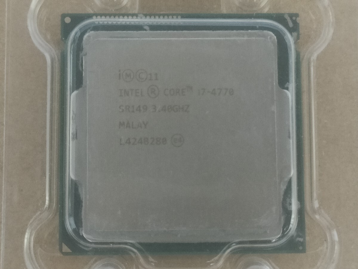 Intel Core i7-4770 【CPU】拍卖
