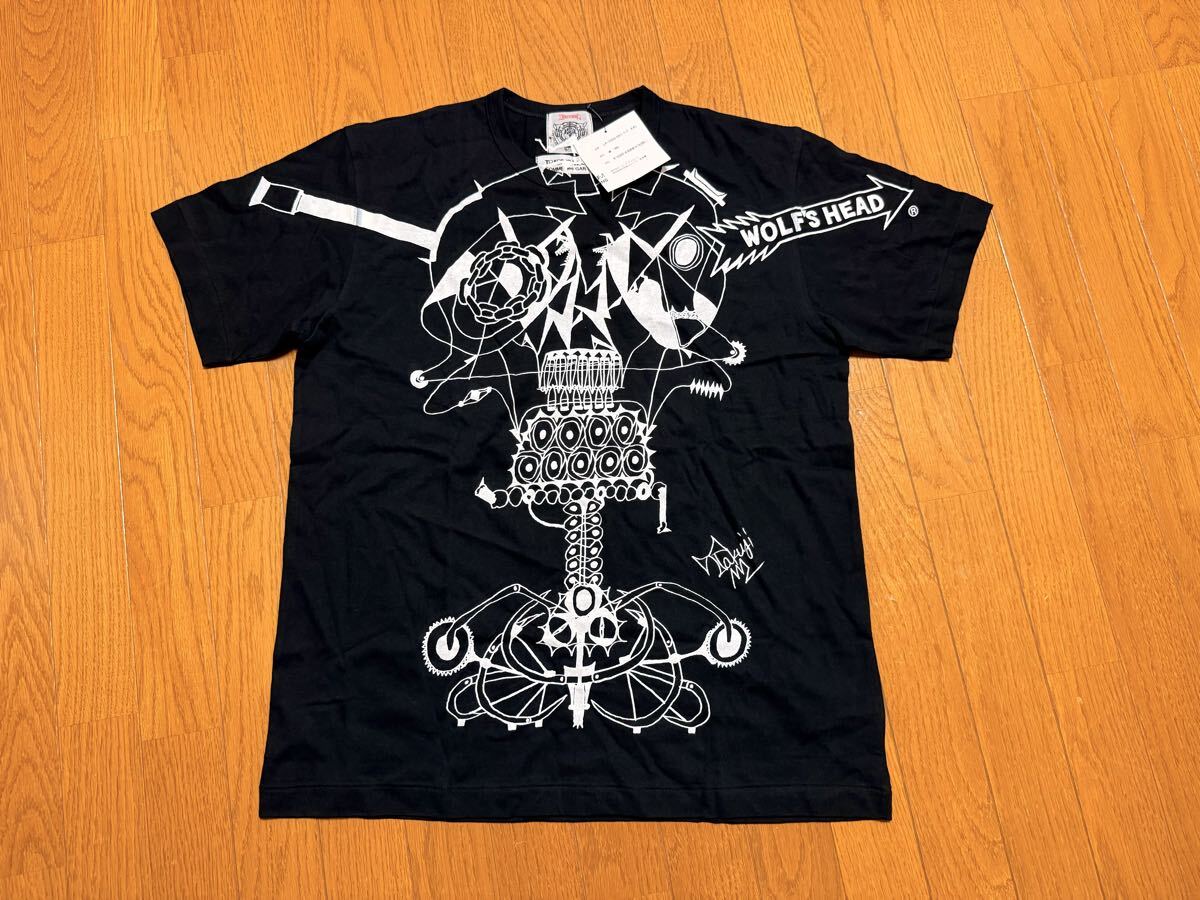 TRADING MUSEUM COMME des GARONS WOLF'S HEAD トレーディング ミュージアム コム デ ギャルソン ウルフズヘッド コラボ Tシャツ XXL拍卖