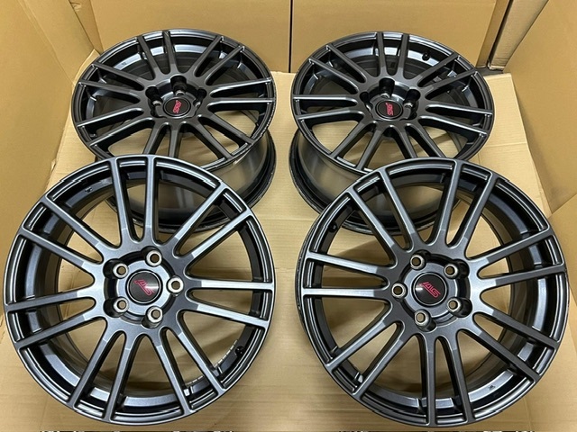 SUBARU インプレッサ GRB WRX STI Enkei Spec C 純正 8.5J 18インチ、PCD 114.3、5穴、+55オフセット、ハブ 56mm、拍卖