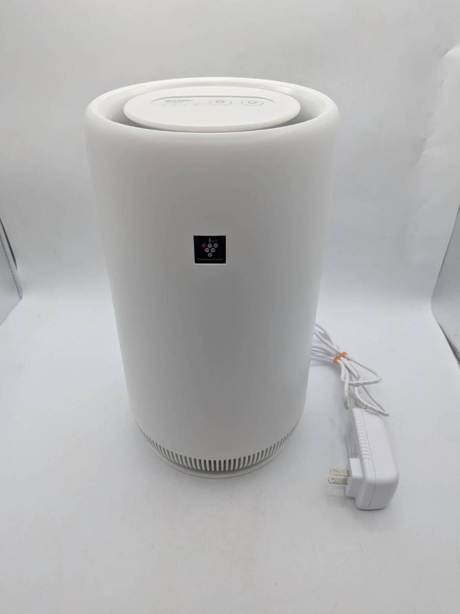 N46290☆ SHARP シャープ 空気清浄機 FU-RC01-W 2024年製 プラズマクラスター 小型 集じん・脱臭一体型フィルター ホワイト コンパクト拍卖