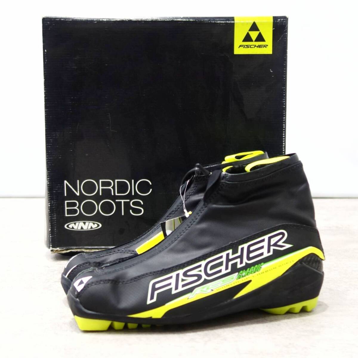 未使用 フィッシャー FISCHER ブーツ クロスカントリー スキー クロカン クラシック RCS CLASSIC EU40.5 約25.5cm?26cm cd07dl-rk26y13492拍卖