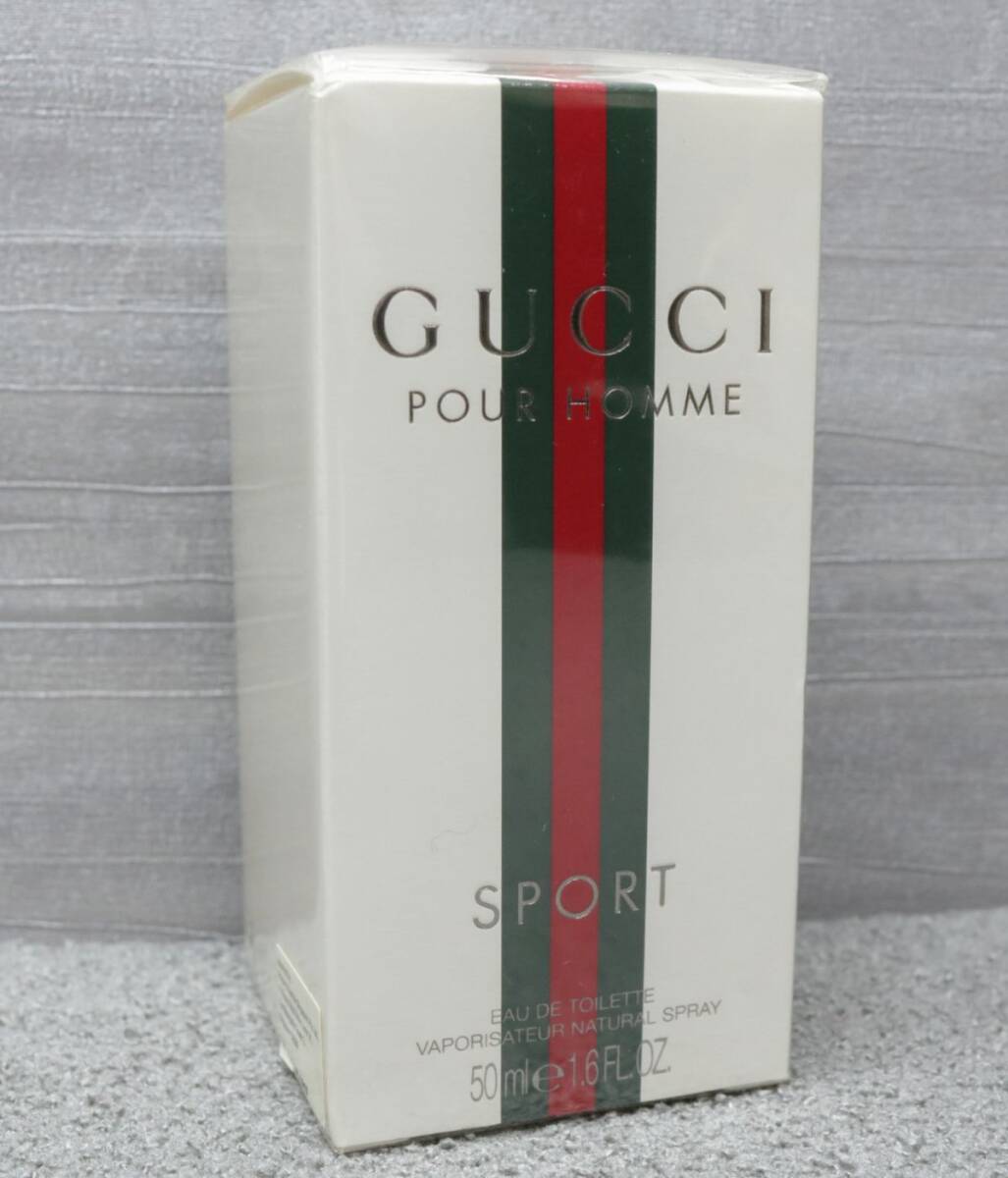 未開封 グッチ 香水 50ml スポーツ プールオム オードトワレ フレグランス SPORT POUR HOMME GUCCI ム拍卖