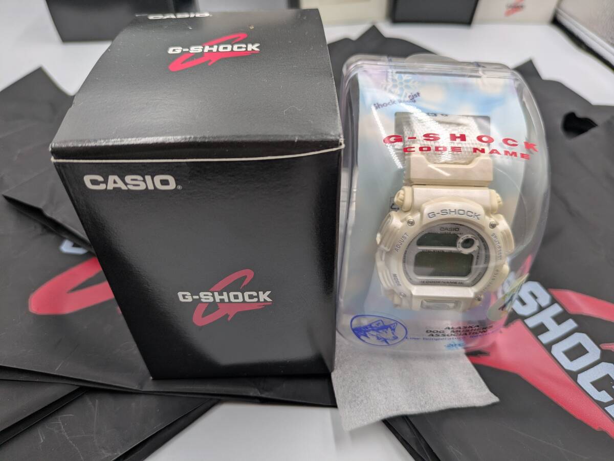 CASIO G-SHOCK DW-8800AJ-7AT CODE NAME A.D.M.A. アラスカ犬ぞり協会 デッドストック 未使用 箱付拍卖
