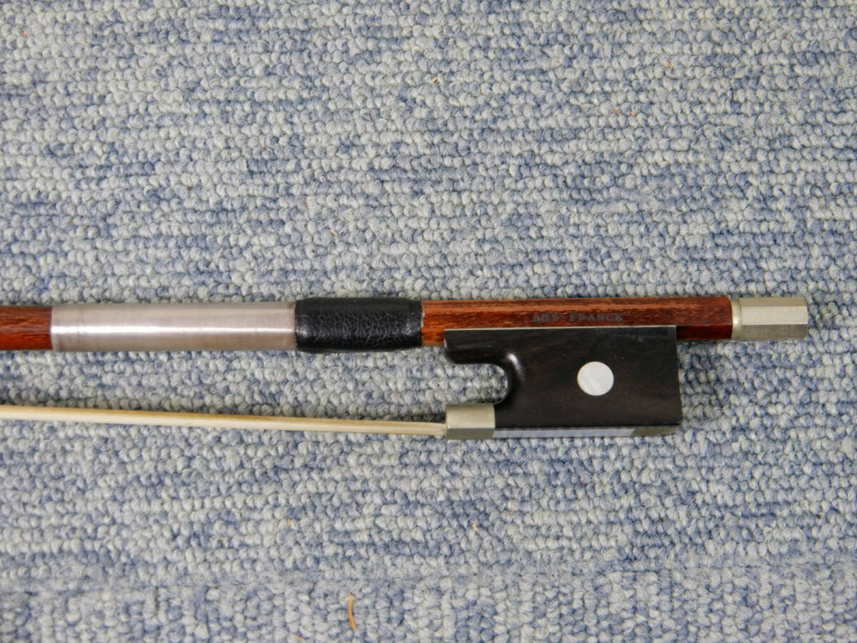 ARY-FRANCE ◆ アリー フランス製 バイオリン弓 74.5cm 62g ◆ サイズ4/4拍卖