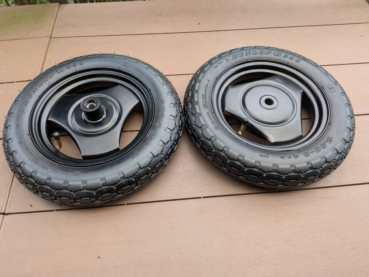 モトコンポ ホイール&タイヤ前後 状態の良い良品になります拍卖