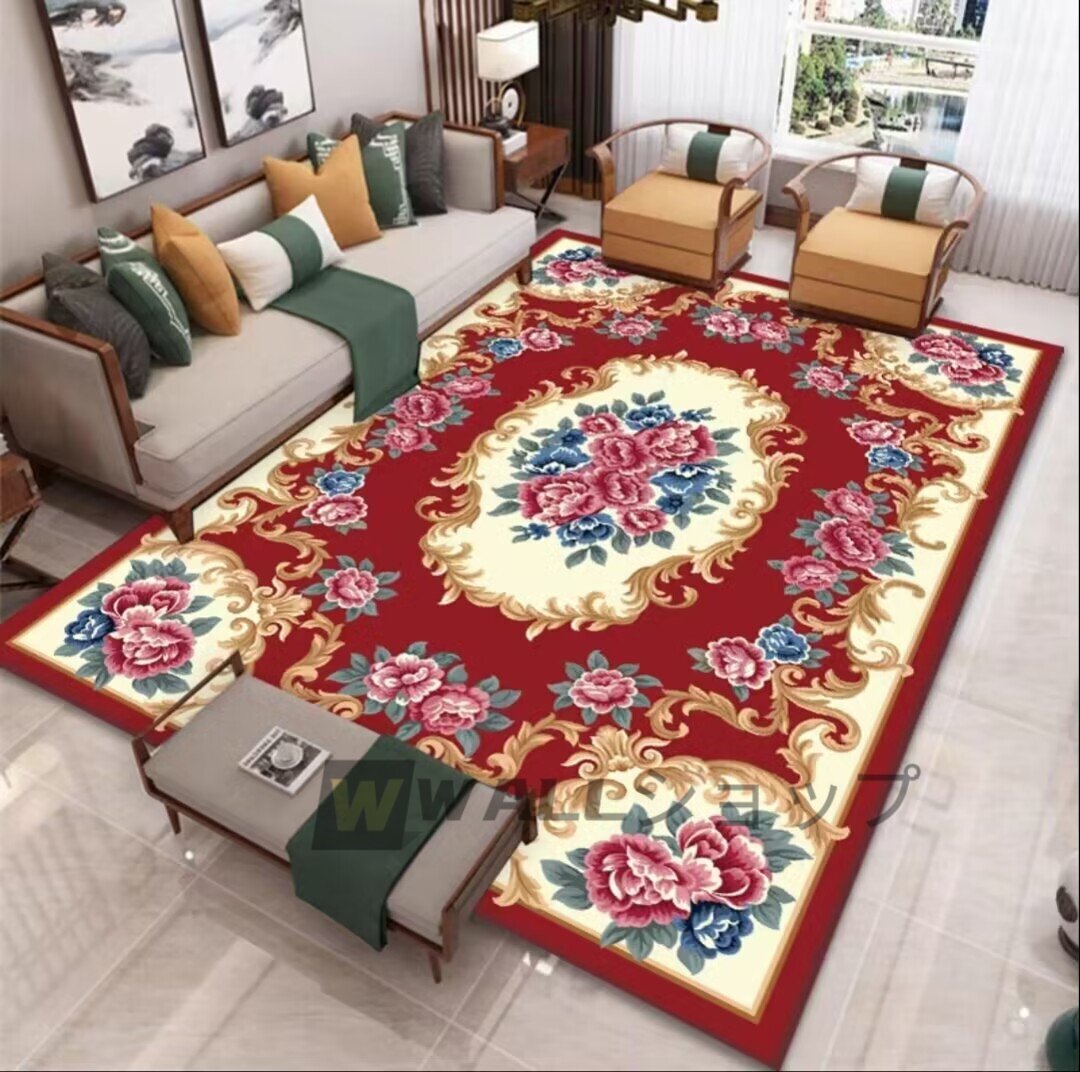 人気美品☆新品推薦★ラグ カーペット ラグマット 200cm*300cm ベッドルーム用絨毯 玄関マット/滑り止め付拍卖