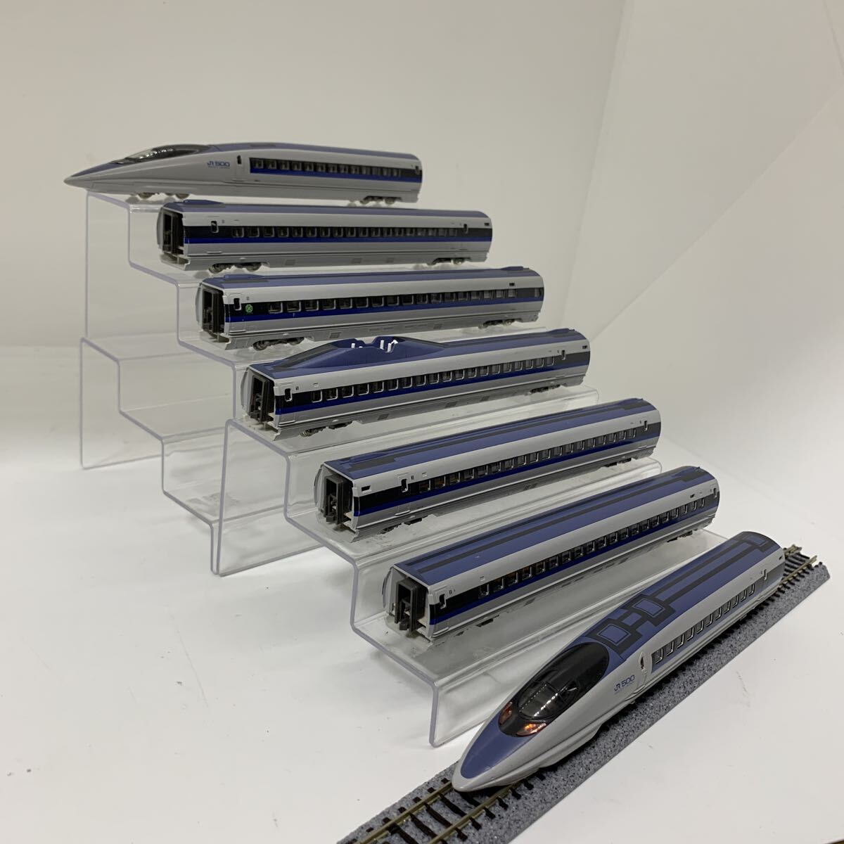 動作確認済 KATO 500系 東海道 山陽新幹線 のぞみ Nゲージ 鉄道模型 パンタ欠品 現状品 ジャンク 1円〜拍卖