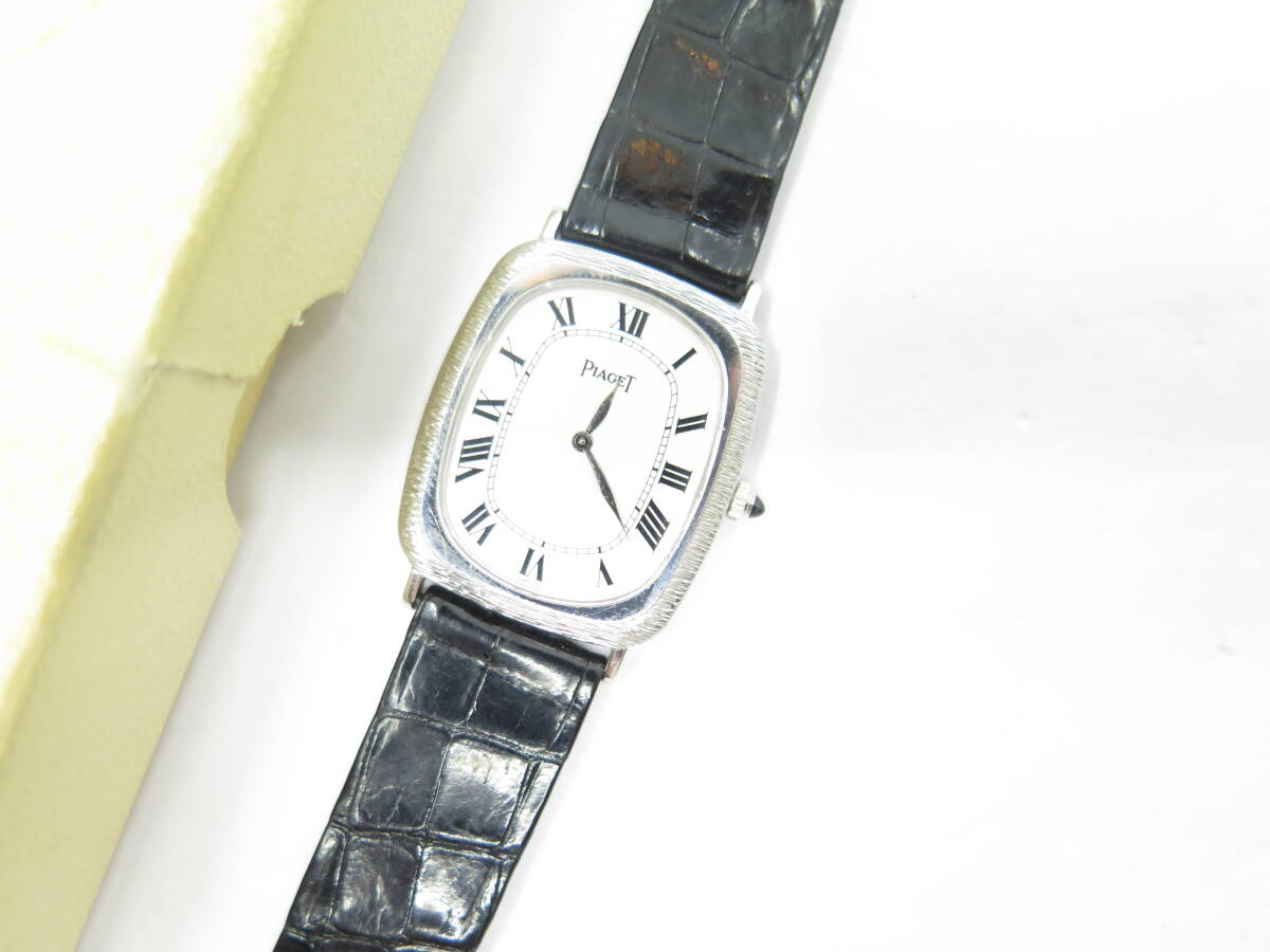 PIAGET/ピアジェ 9251 レクタングルモデル 手巻き腕時計拍卖