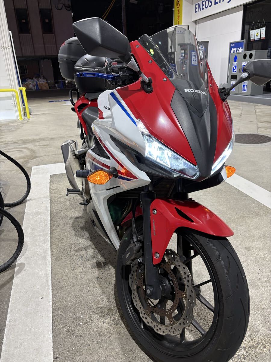 ホンダ cbr400r nc47 後期型 二眼モデル 車検付き 実働 長崎より セル始動 CBR250RR YZF-R3 CBR250R YZF-R25 書類あり 値下げ!拍卖