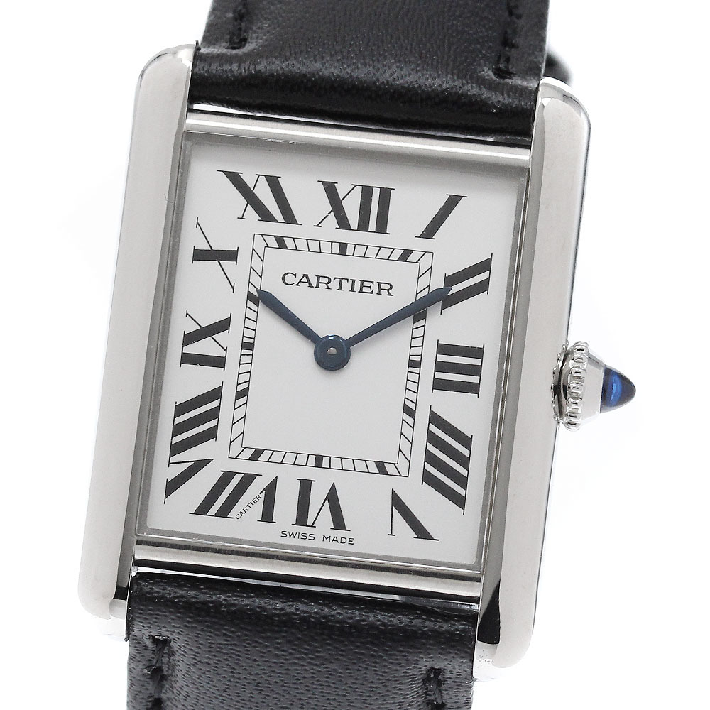 カルティエ CARTIER WSTA0041 タンクマスト LM クォーツ メンズ 良品 _970950拍卖