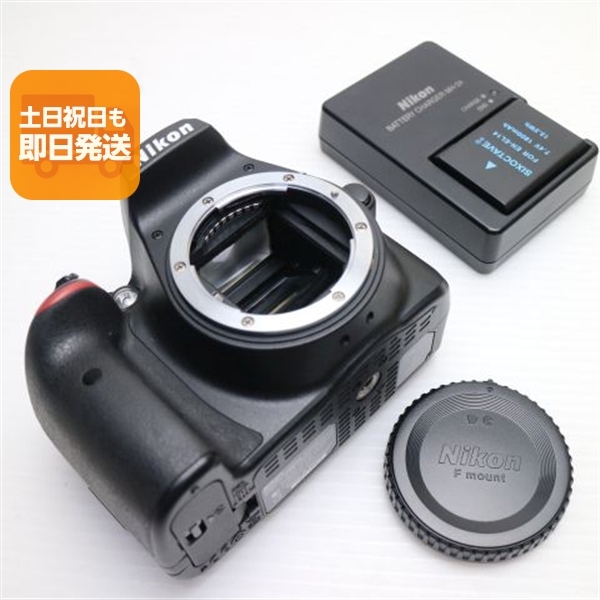 超美品 D3400 ボディ ブラック 即日発送 一眼レフ Nikon 本体 あすつく 土日祝発送OK拍卖