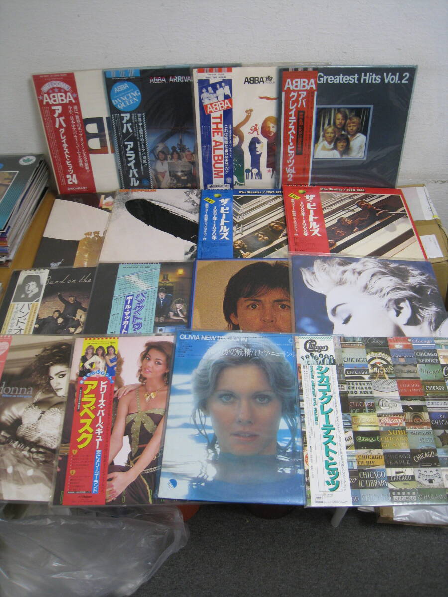 「I7C」LPレコード まとめて16枚 ABBA アバ LED ZEPPELIN レッドツェッペリン BEATLES ビートルズ マドンナ 他 洋楽 拍卖