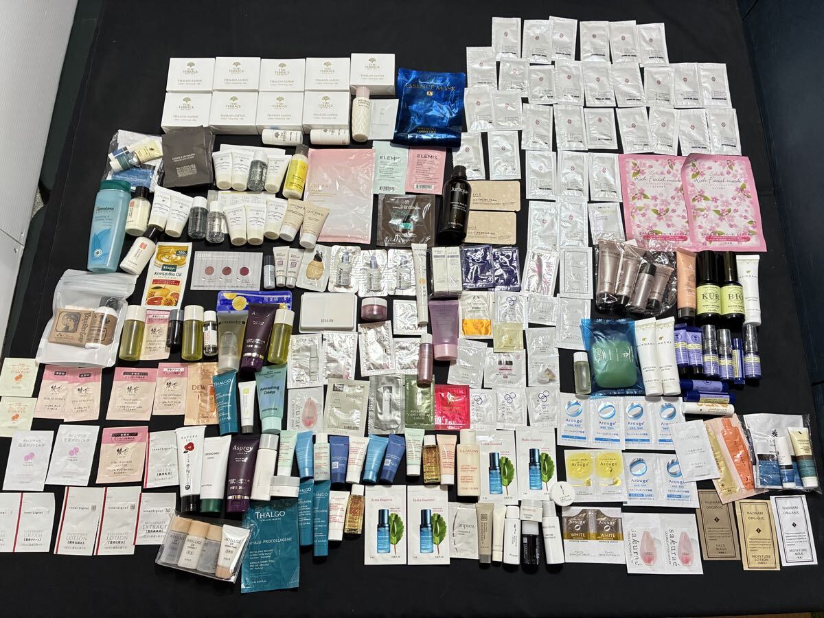 ル【大量約4kg】化粧品 化粧水 スキンケア サンプル アメニティなど 美容液 基礎化粧品 コスメ THALGO タルゴ CLARINS クラランス sisley拍卖
