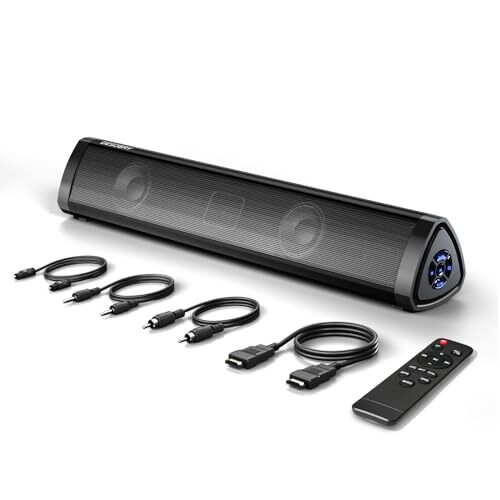 DESOBRY サウンドバー テレビ用 Bluetooth対応 ホームシアター 3EQモード HDMI(ARC)/AUX/光デジタ拍卖
