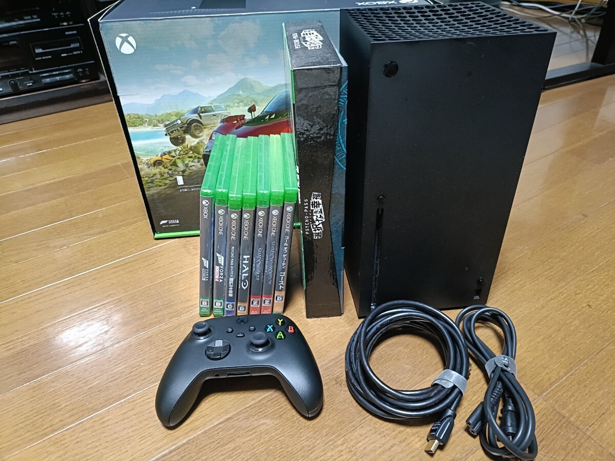 Xbox Series X 1TB 本体 コントローラー ソフト7本セット拍卖