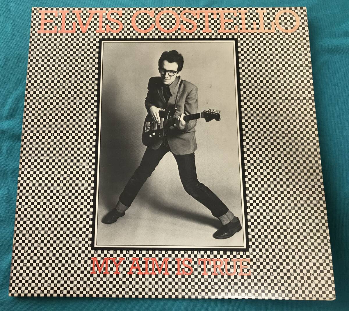 【UKオリジナル盤 パープル・バック 初回マト A1/B1 パブロック】LP / Elvis Costello My Aim Is True / Stiff Records SEEZ 3拍卖