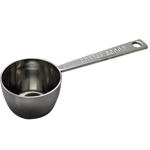 青芳(Aoyoshi) コーヒーメジャー ステンレス W43×D28×H121mm 豆の状態で10gすくえる 食洗機対応 手入れ簡単 51171拍卖
